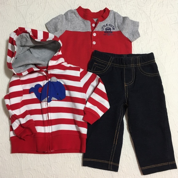 9m (3/$20) 3 Pieces by Carter’s - Picture 1 of 12